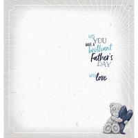 DAD Letters Me to You Bear Fathers Day Card Extra Image 1 Preview